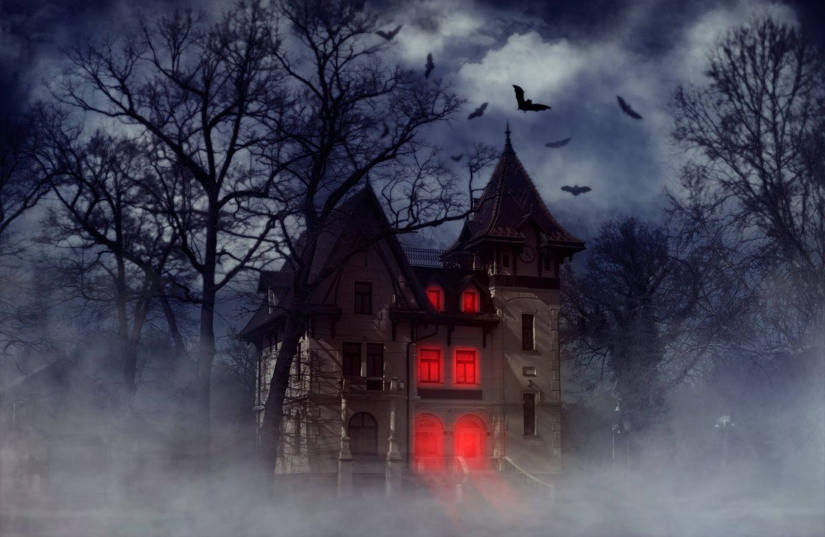 Haunted Halloween house