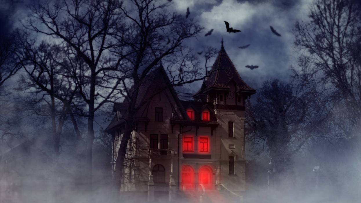 Haunted Halloween house