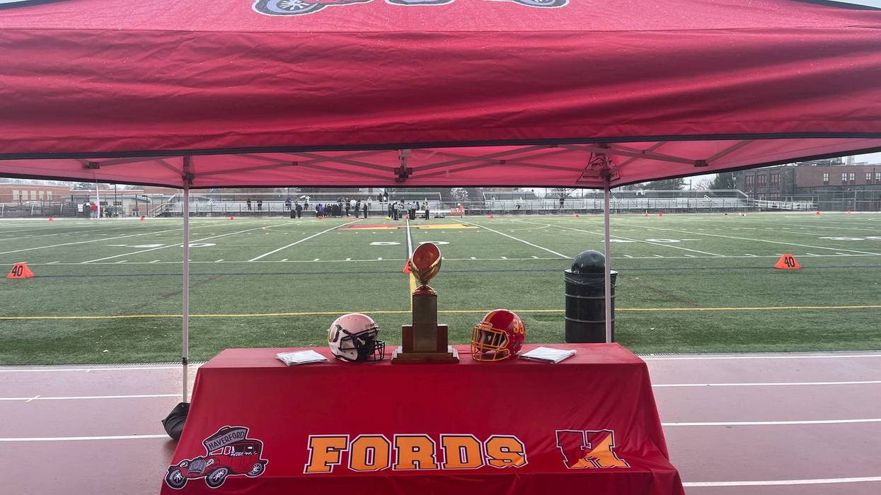Haverford Fords football tent