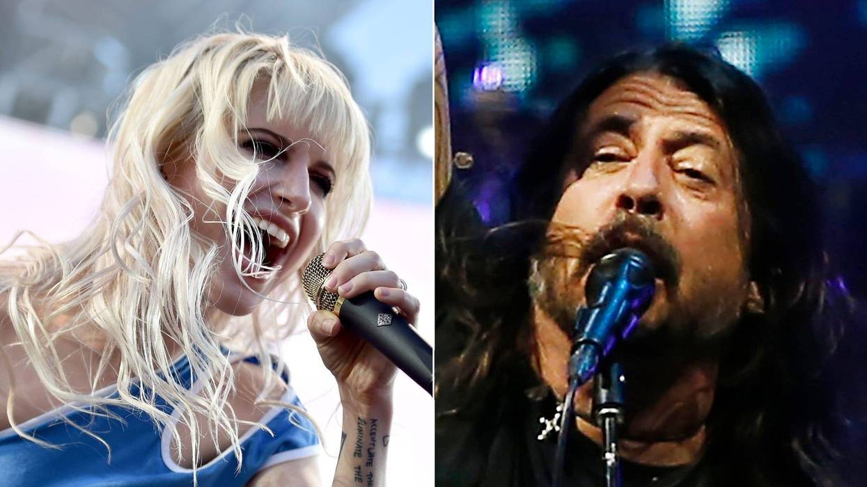Hayley Williams, Dave Grohl
