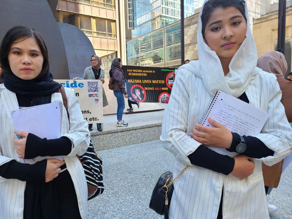 Hazara women in Chicago