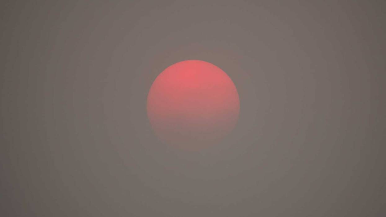 Hazy Sky, Air Quality Alert