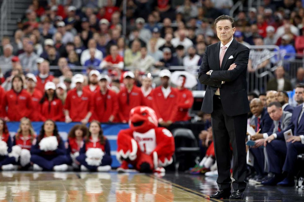 Head coach Rick Pitino of the St. John