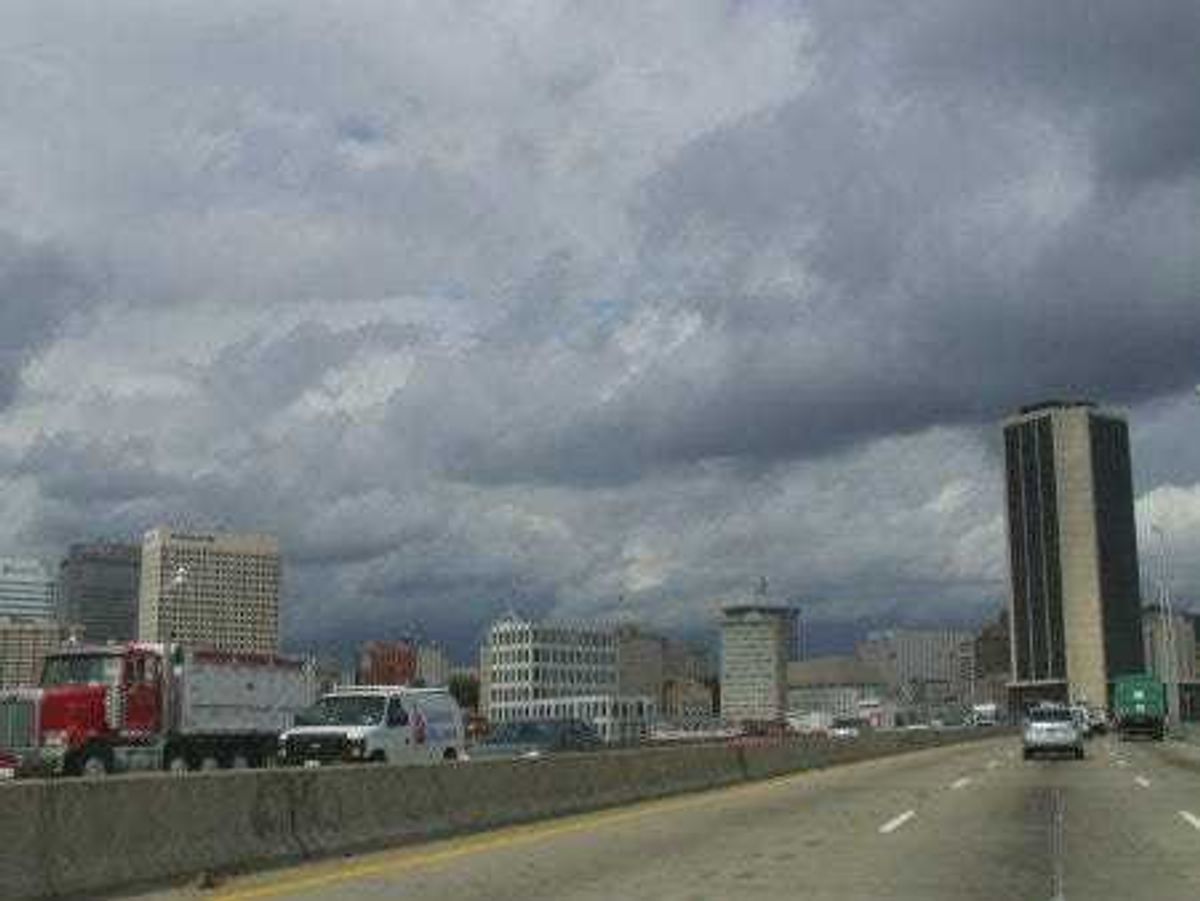 Heading Toward Downtown on 95