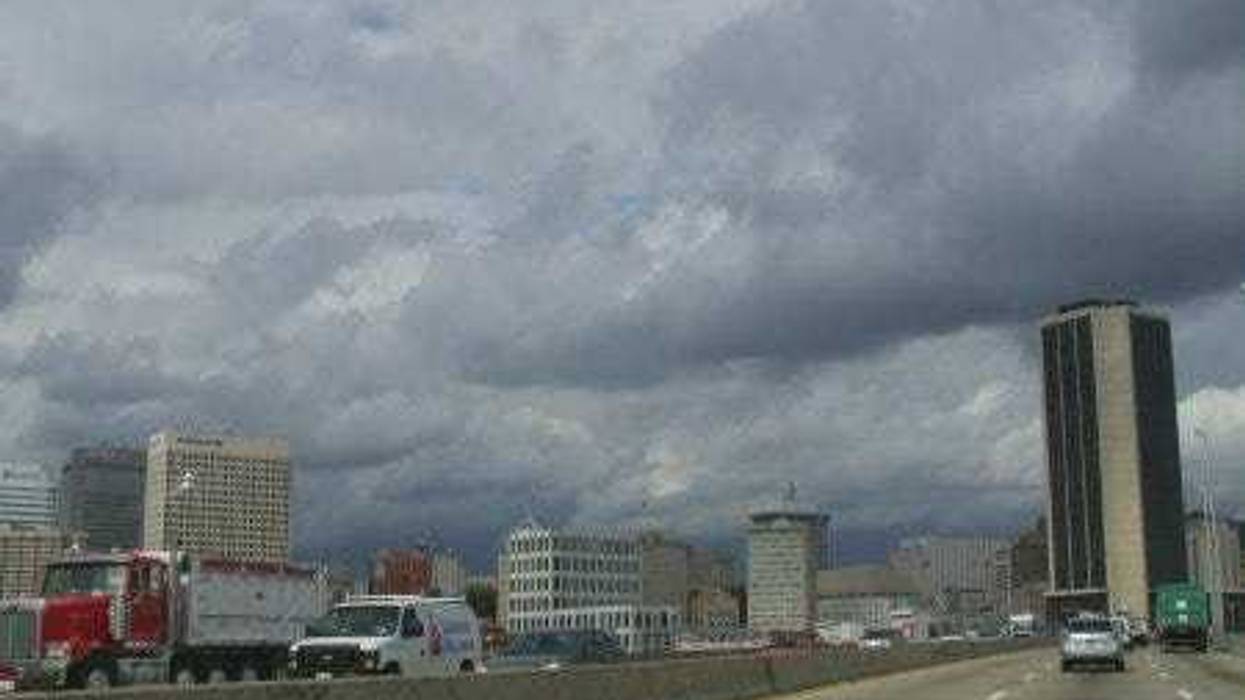 Heading Toward Downtown on 95