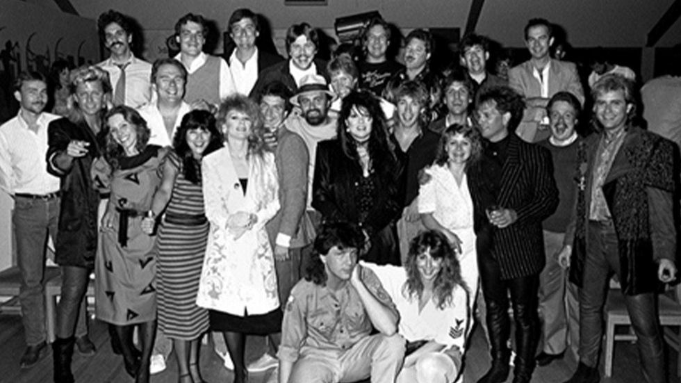 Heart with the KISW staff