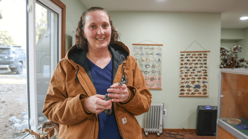 Heather Evans is assistant director of wildlife rehabilitation and volunteer coordinator at the refuge.