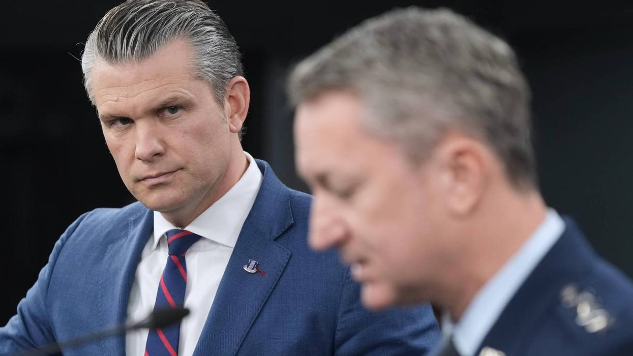 Hegseth says US 'can't stop everything' that Iran fires even as he asserts air dominance