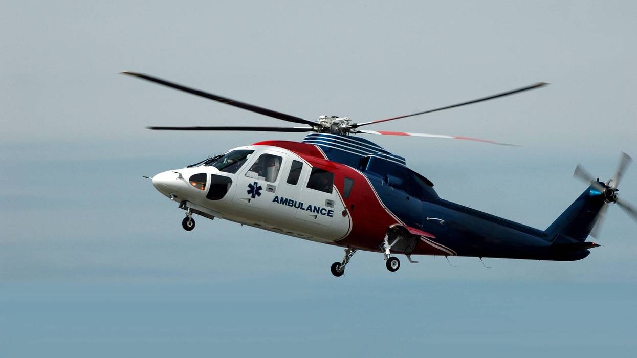 helicopter ambulance
