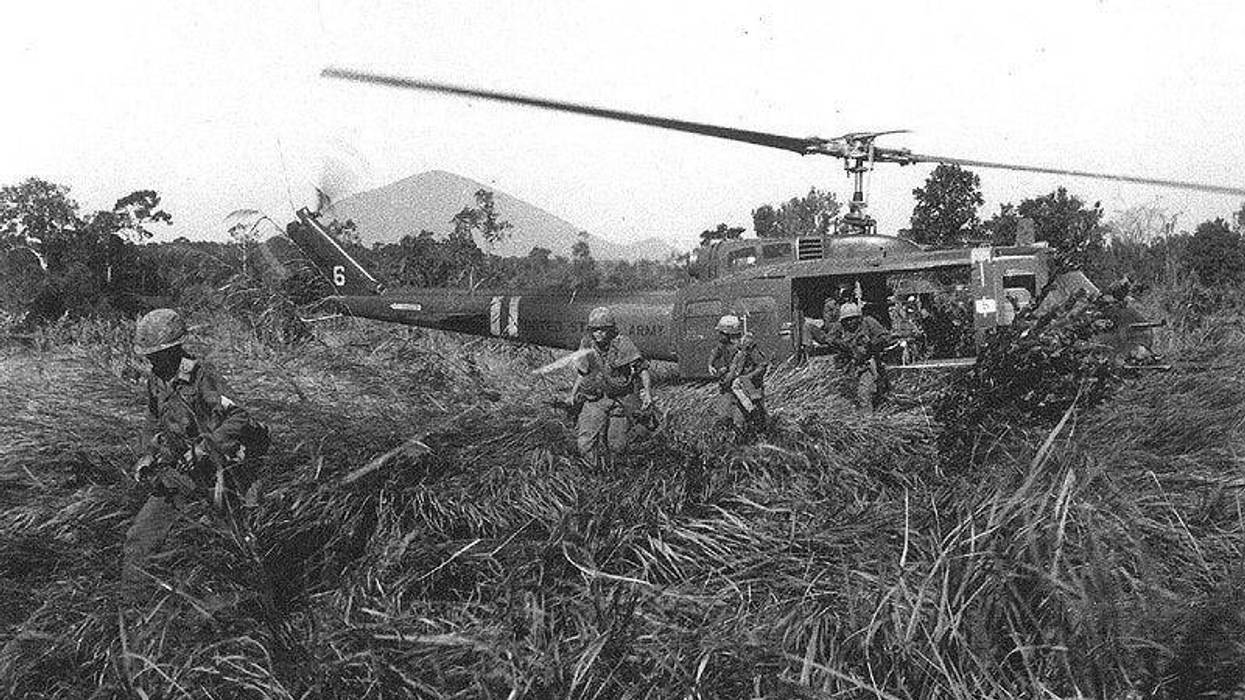 Helicopter in Vietnam