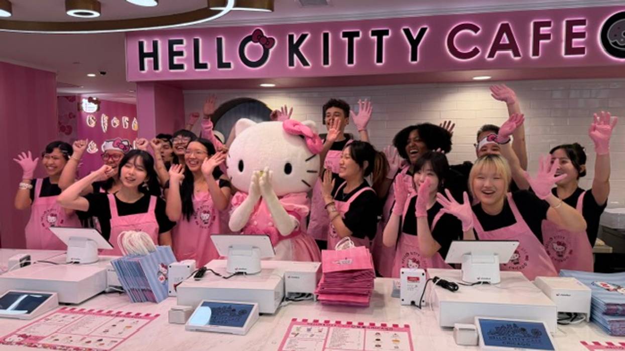Hello Kitty arrives in Chicago