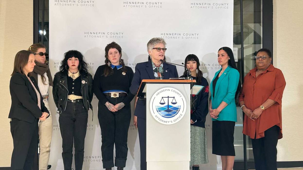 Hennepin County Attorney Mary Moriarty reacting to the sentence handed down to 18-year-old Dominic Burris in the 2023 Nudieland mass shooting.