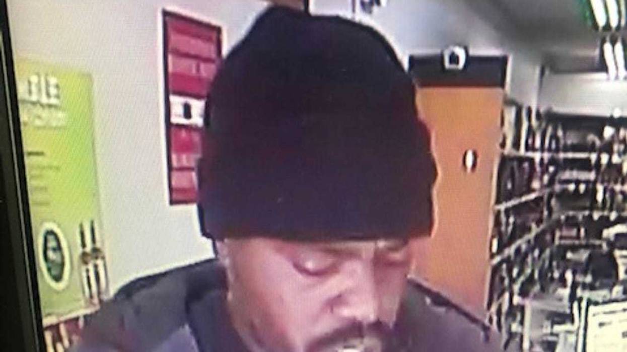 Henrico Police looking for a suspect in the larceny of alcohol from an ABC Store on Glenside (Photo Credit: Henrico Police)