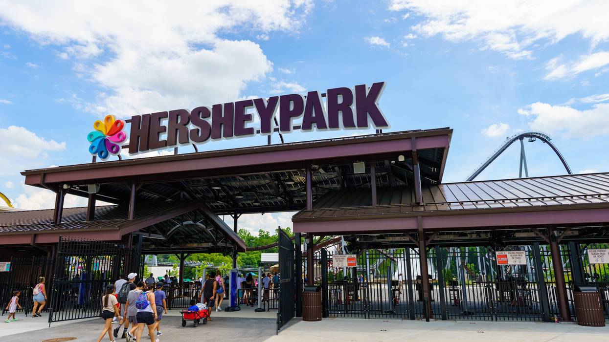 Hersheypark sign