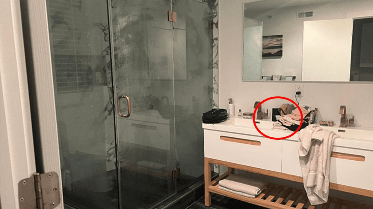 hidden spy camera in bathroom