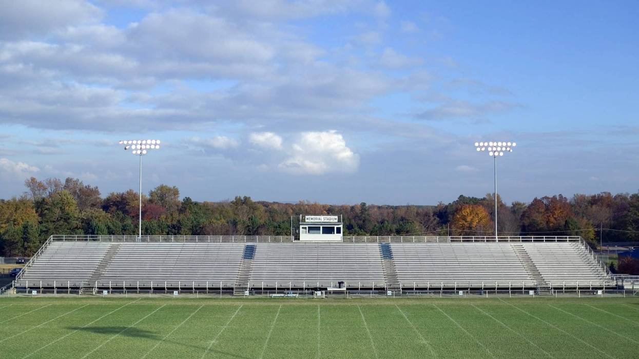 High School football stadium