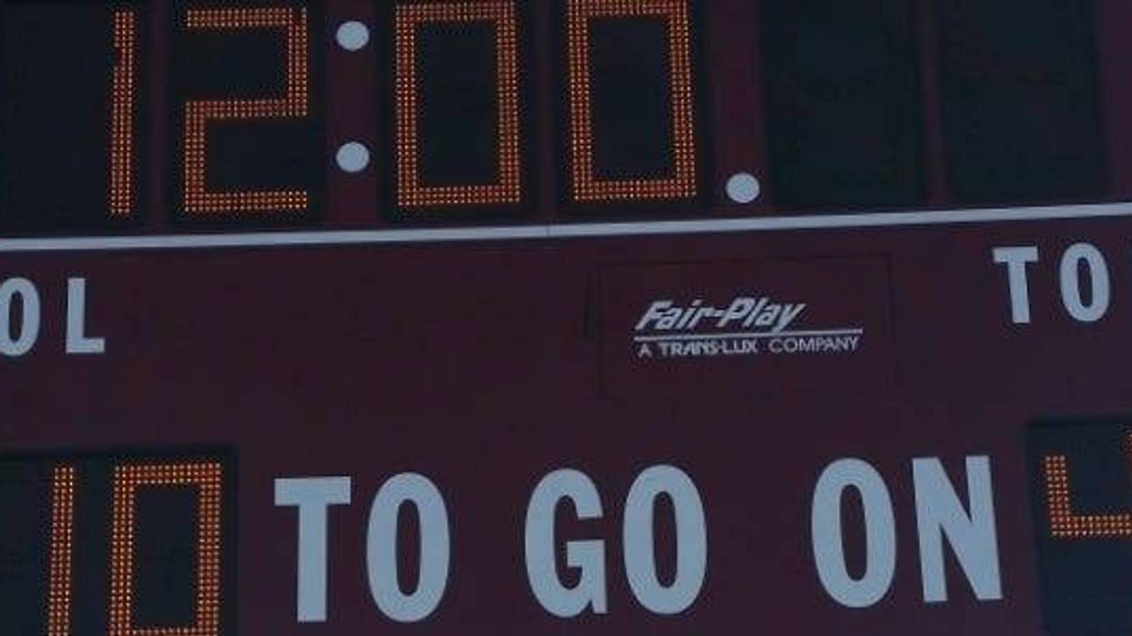 High School scoreboard