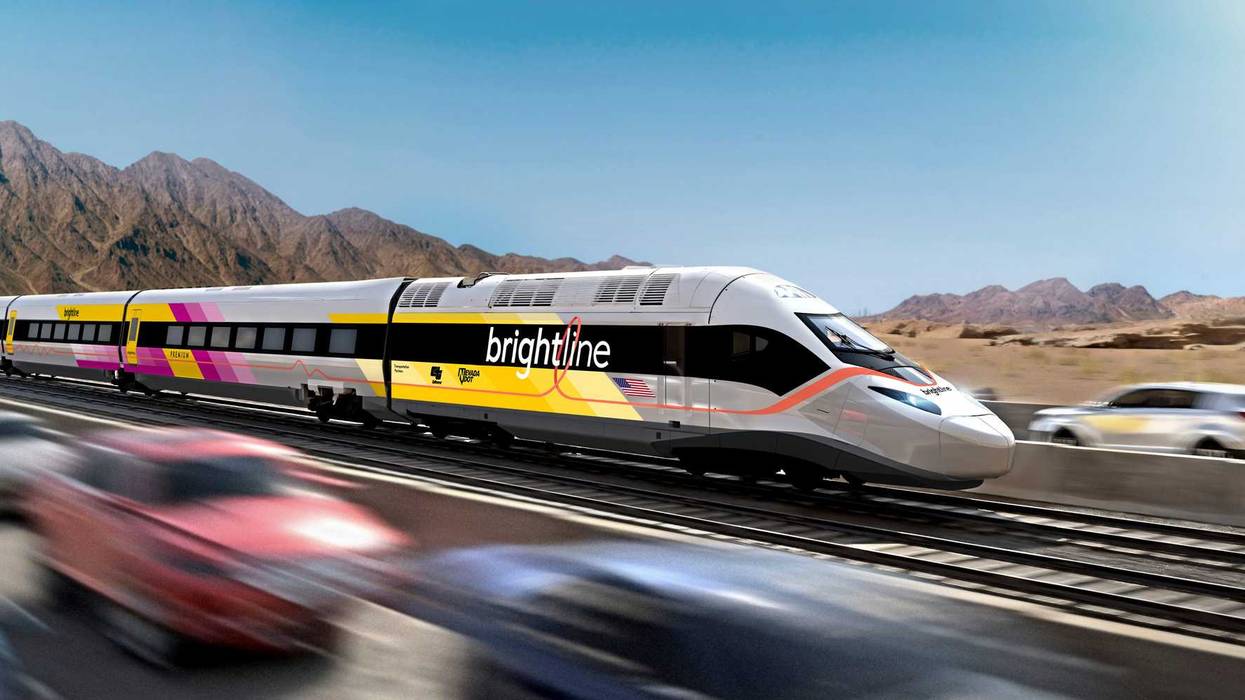 High Speed Rail Vegas to California