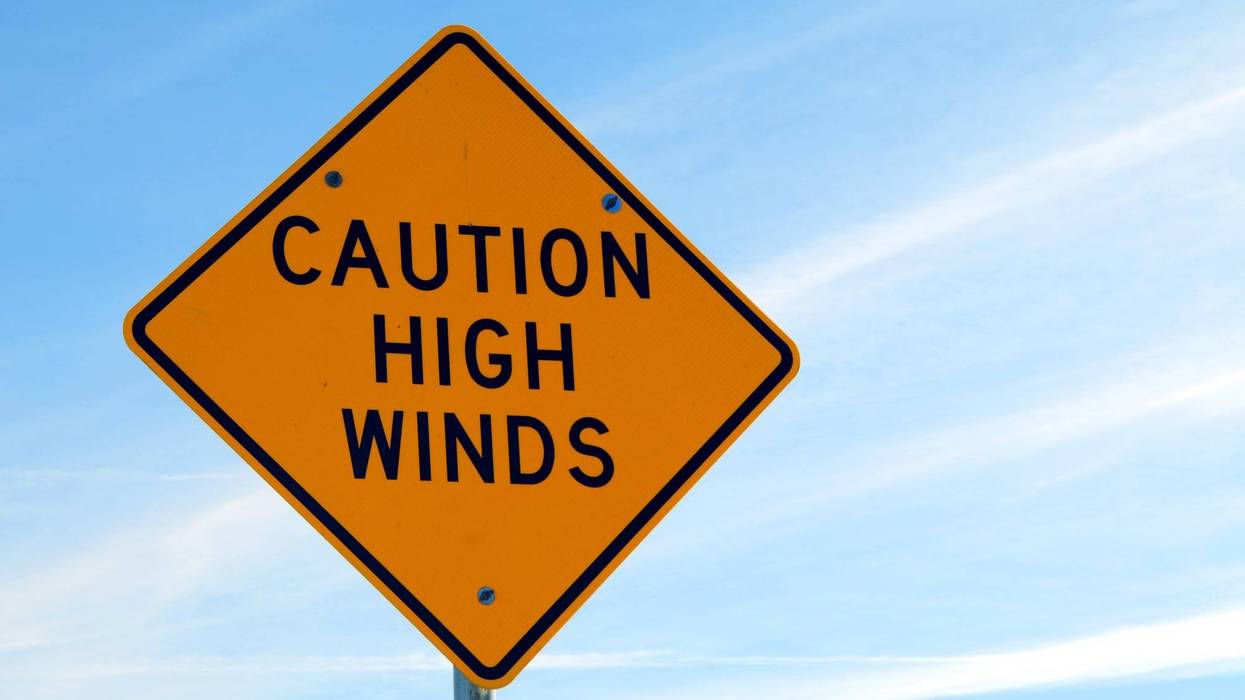 high winds