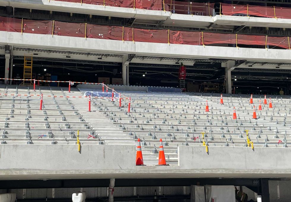 Highmark Stadium construction