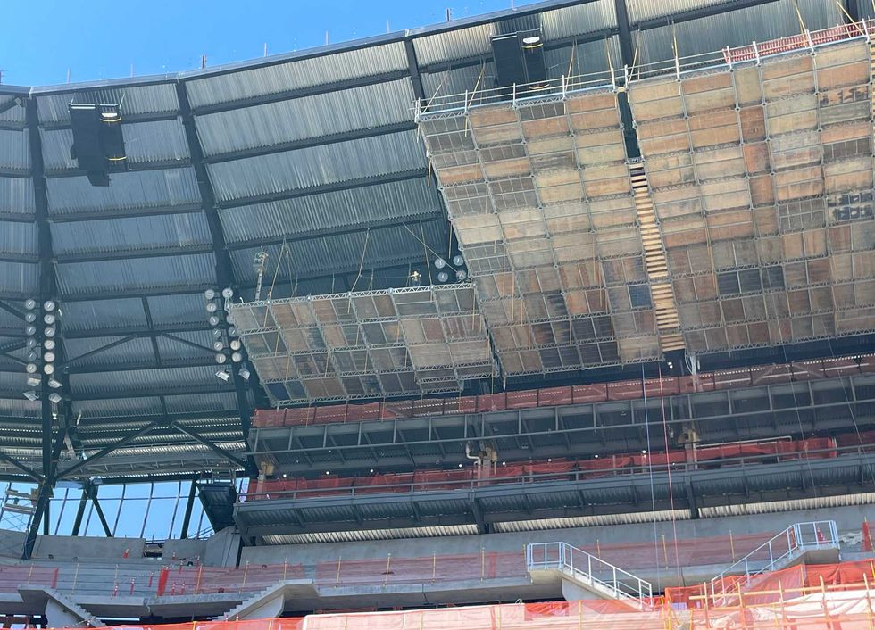 Highmark Stadium construction