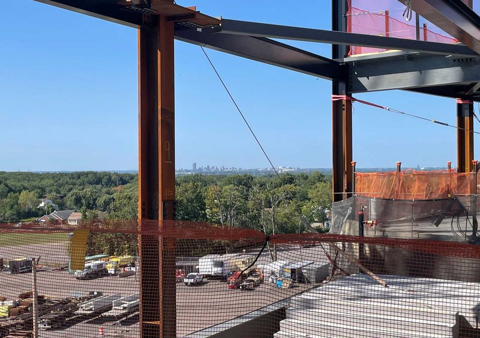 Highmark Stadium construction