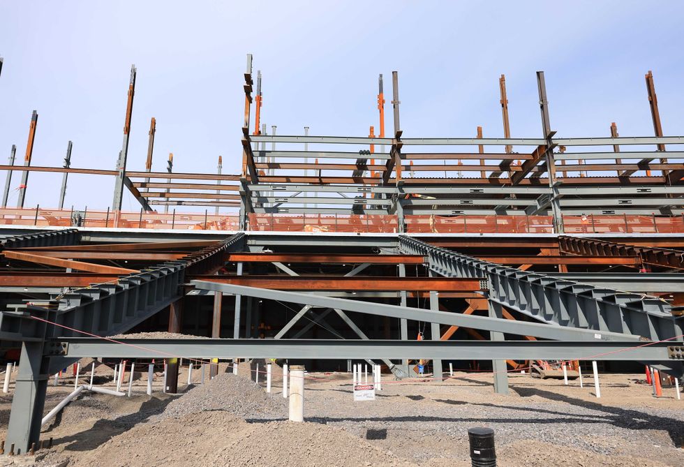 Highmark Stadium construction