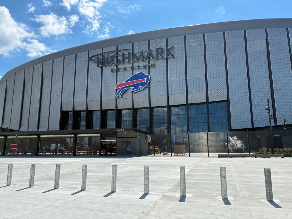Highmark Stadium construction