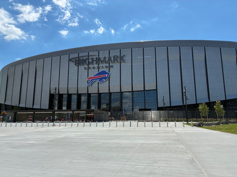 Highmark Stadium construction