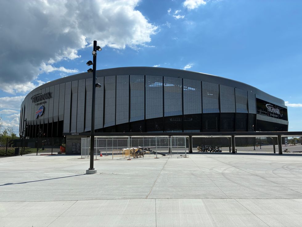 Highmark Stadium construction