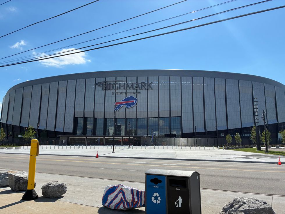 Highmark Stadium construction