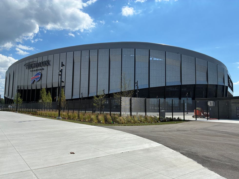 Highmark Stadium construction