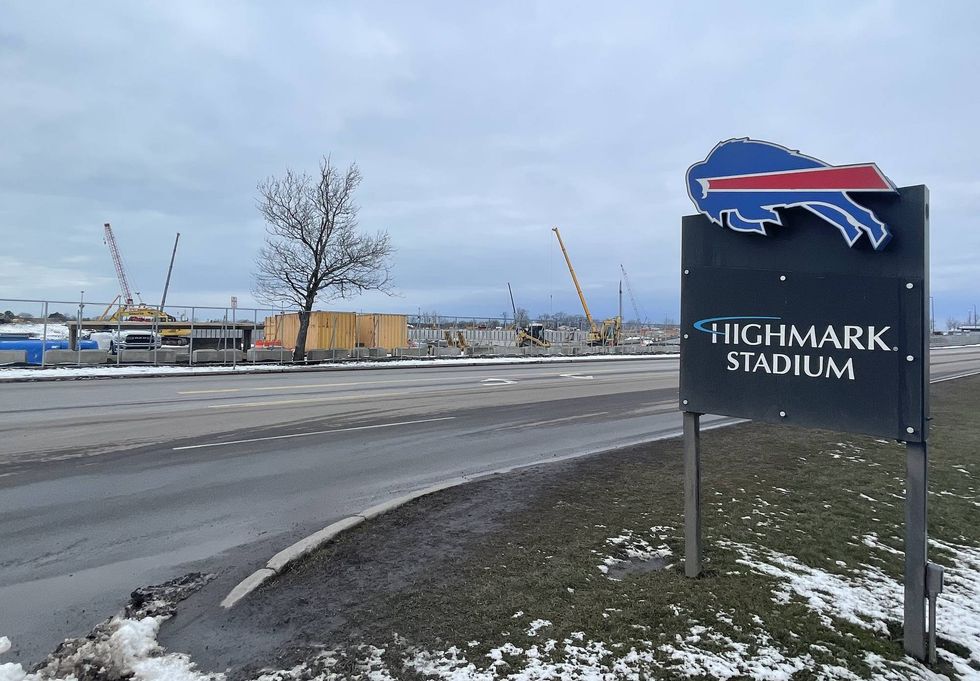 Highmark Stadium construction