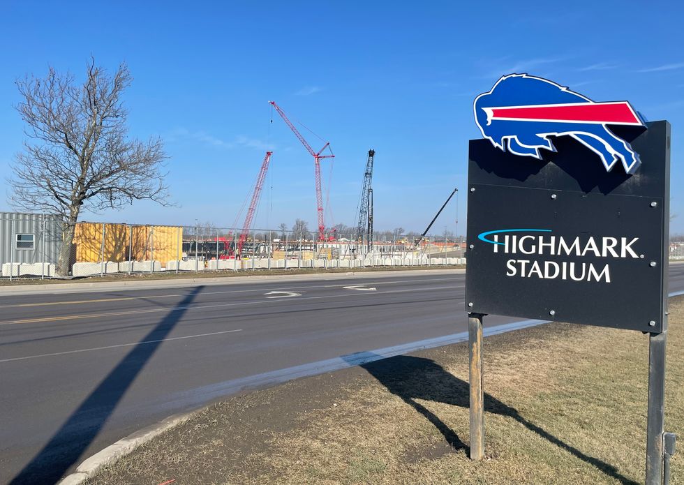Highmark Stadium construction