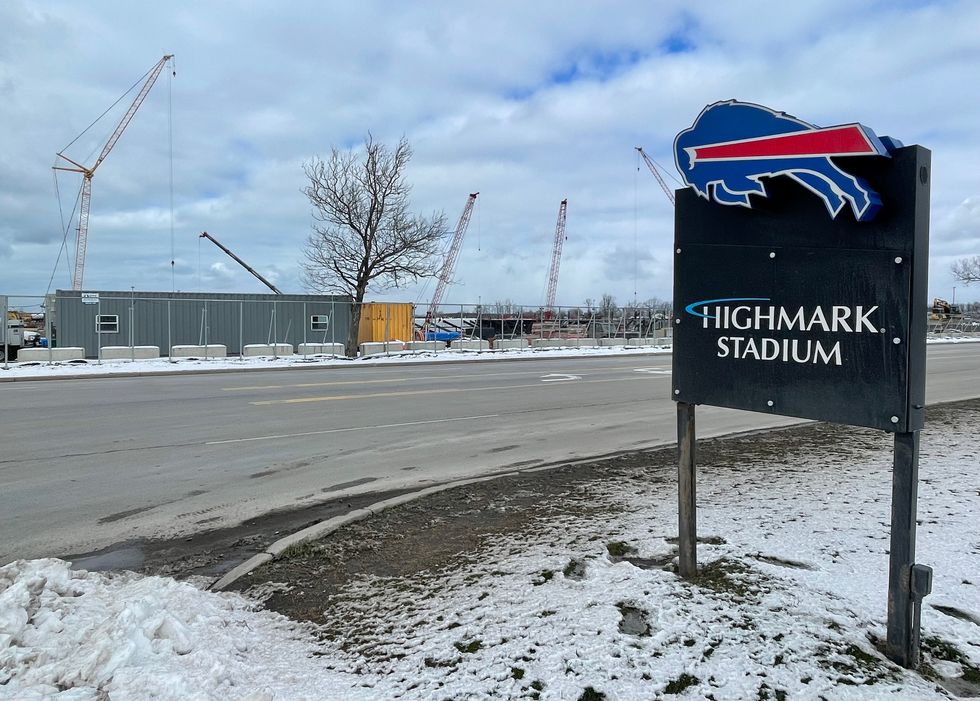 Highmark Stadium construction