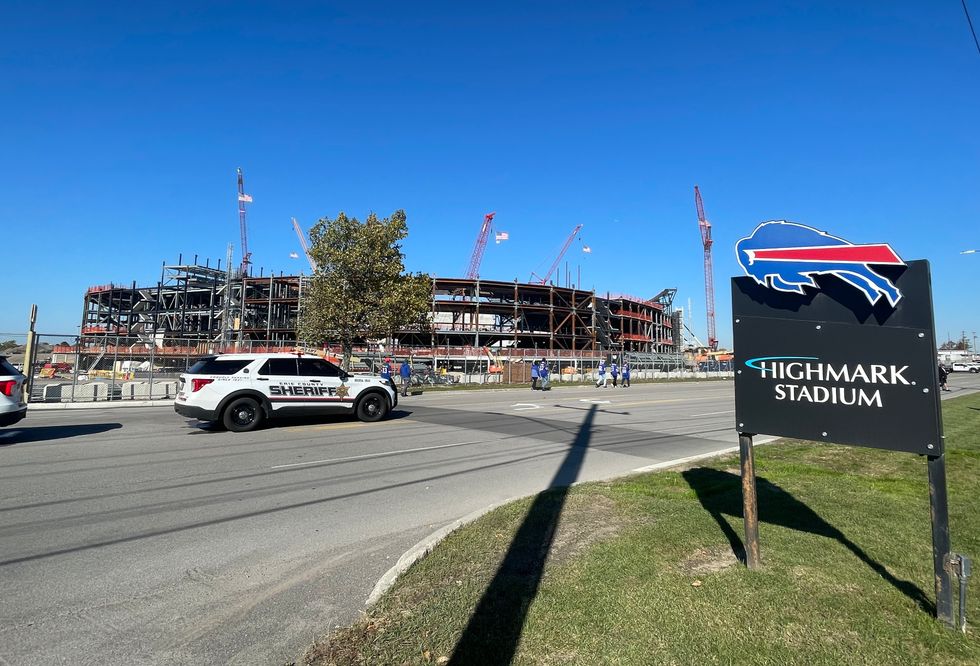Highmark Stadium construction