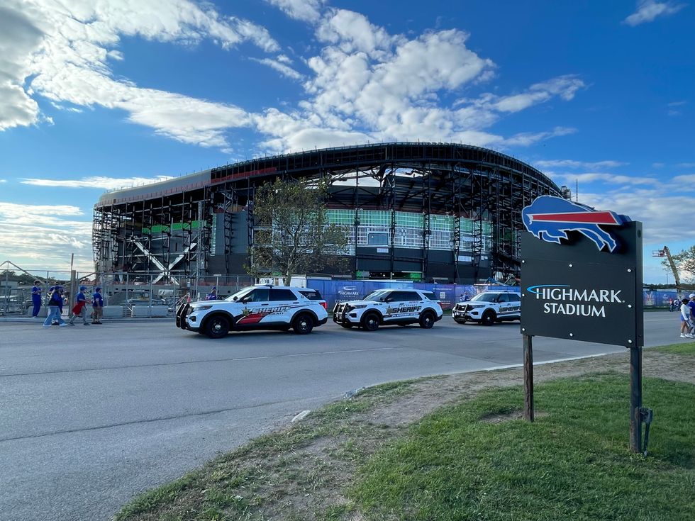 Highmark Stadium construction