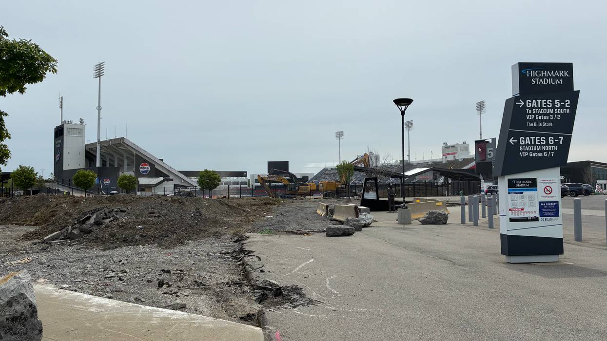 Highmark Stadium demolition