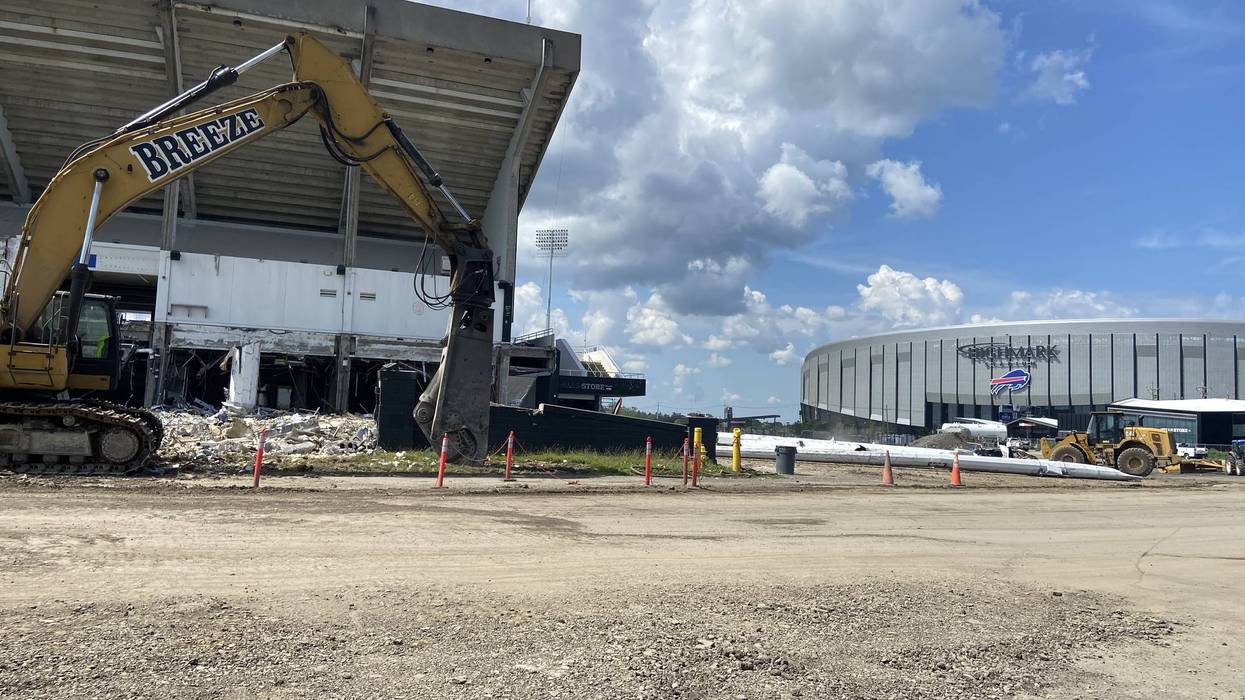 Highmark Stadium demolition