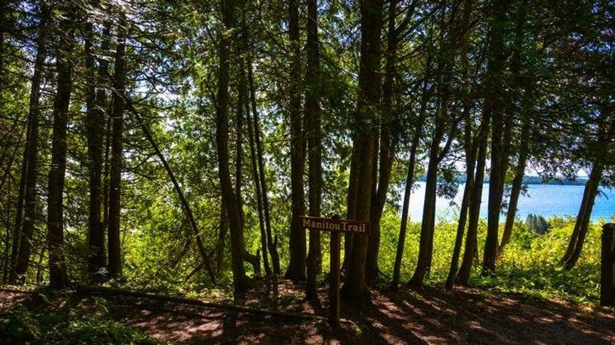 hiking in Michigan