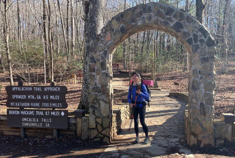hiking trip