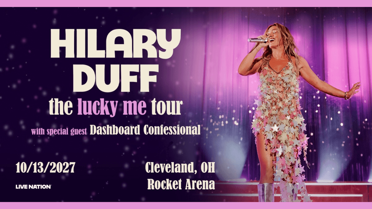 Hilary Duff at Rocket Arena