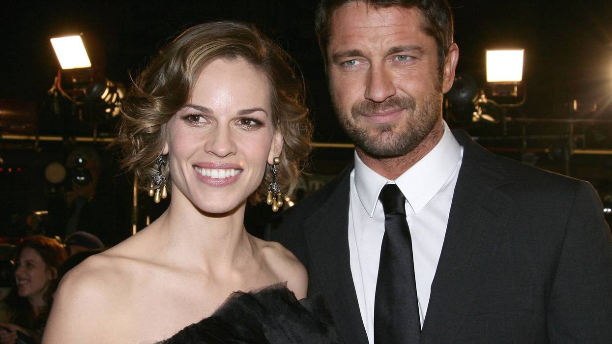 Hilary Swank and Gerard Butler
