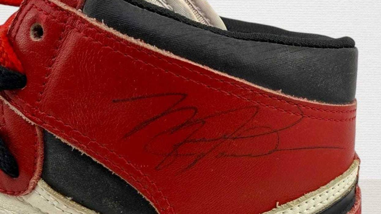 Historic Michael Jordan Game-Worn Air Jordan 1s from Legendary Bulls-Pistons Rivalry Game