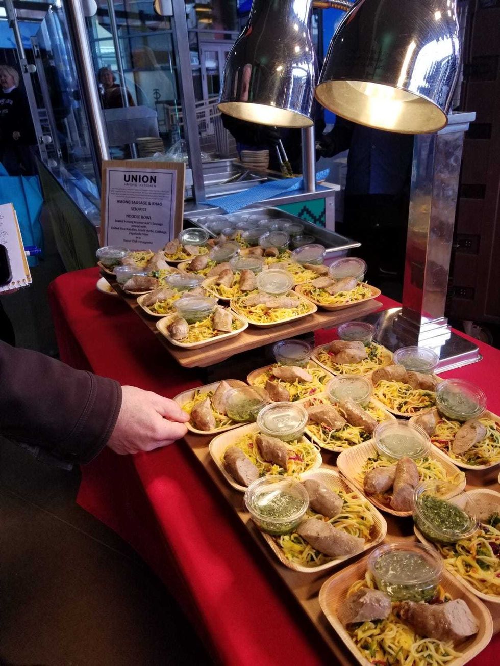 Hmong Sausage, Rice Bowl, Target Field, Twins