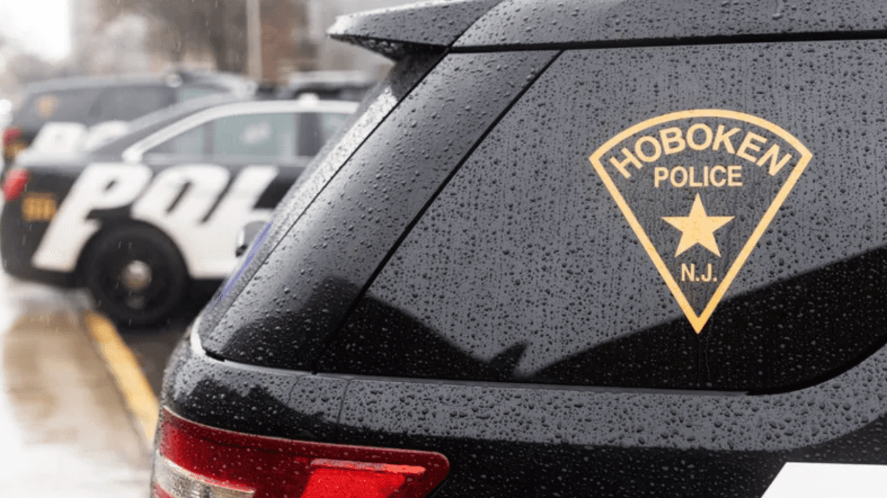 Hoboken Police Department vehicle