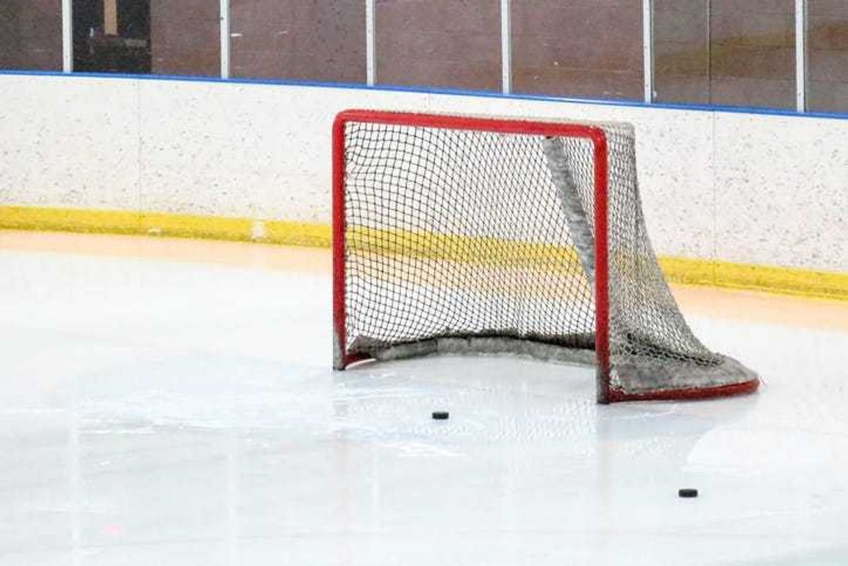 Hockey net.