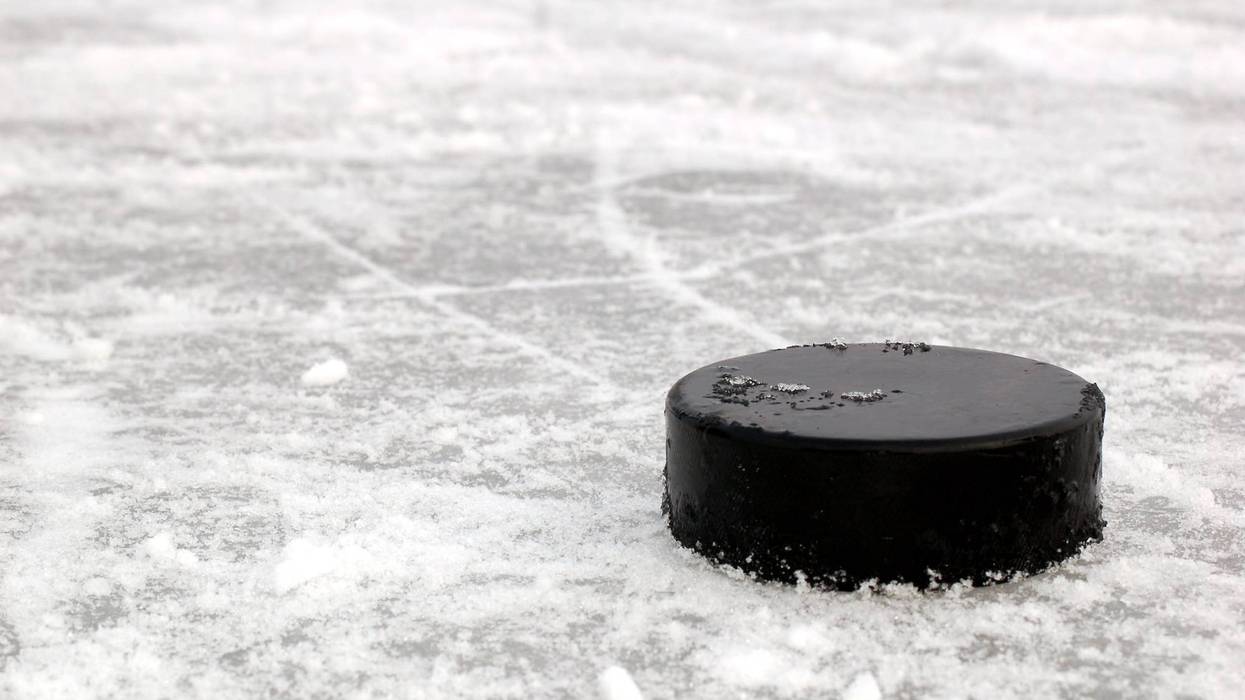 hockey puck
