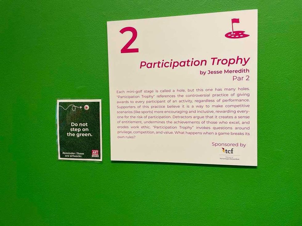 Hole #2, "Participation Trophy" by Jesse Meredith