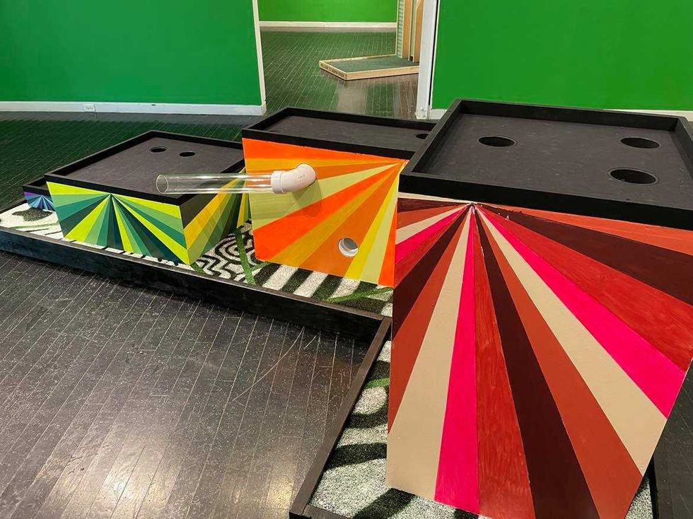 Hole #8, by Elmhurst Art Museum